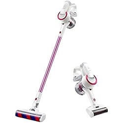 Aspirateur sans fil, aspirateur à main sans fil JIMMY JV53, aspirateur balai 2 en 1 et aspirateur à main, avec une puissance d'aspiration élevée de 20kPa, moteur sans balais, batterie de 54 Wh, violet