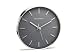 Produktbild Volkswagen 33D050810 Wanduhr Original VW Uhr Ziffernblatt Designgehäuse Aluminium, grau/Silber