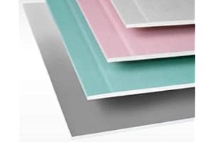 ITALFROM 5 Pannelli in Cartongesso Gypsotech Focus DFI - 1,20 m x 1,00 m - Spessore 12,5 mm - Ignifugo