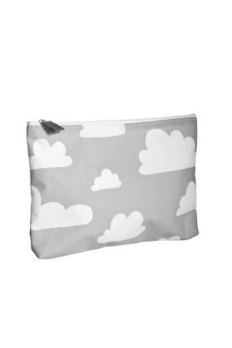Farg Form Small Bag with Cloud Print (Grey)