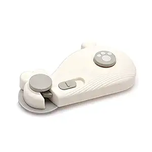 Cabinet Locks - SHIDHMI Life Child Safety Locks Pack - Baby Safety Cabinet Locks - Baby Proofing Cabinet Kitchen System with Strong Adhesive Tape (Pack of 4, White)