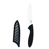 Easy Make KD3126 Couteau avec Manche Soft/Etui Céramique 28 x 3 x 4,3 cm