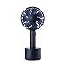 Produktbild USB Ventilator Mini Lüfter Leichte Handventilator EIN Muss für Thailand Reise Lady-Stil Für Damen Frauen und Ladys 5 Geschwindigkeitsstufen Leise-Modus Arbeitszeit von bis zu 2-8 Stunden (Marine)