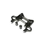 Original ThunderTiger ErsatzteilPD09-0047 Thunder Tiger ER4 G3 Dämpfer-Brücken, VA, Alu, CNC ''Factory Team'' Tuning TRA