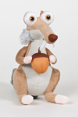 Peluche Edad de Hielo Scrat Ice Age Supersoft 17cm