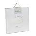 The Little Green Sheep Organic Jersey Blanket White (Small)