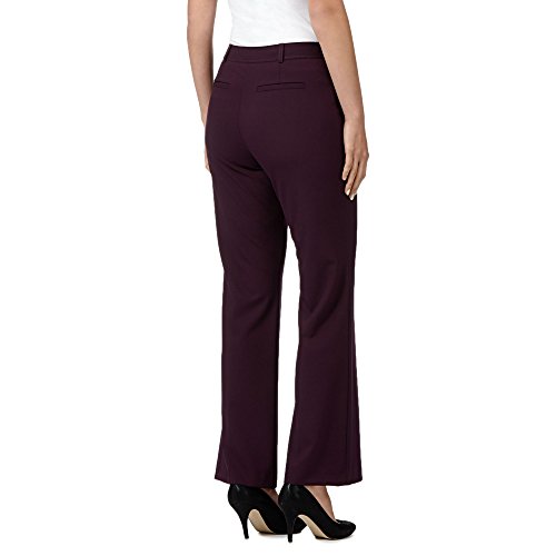 The Collection Womens Wine Kick Flare Suit Trousers 12