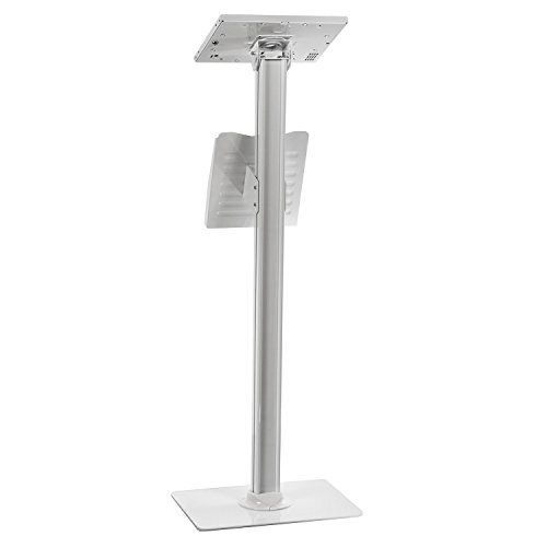 Maclean MC-724 Universal Tablet Schreibtisch Halterung Bodenständer Prospekthalter Tabletstation, Halter mit Verriegelung für iPad 2, iPad 3, iPad 4, iPad Air; Anti-Diebstahl - 6
