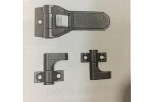 effedielle® Confezione base Spagnoletta marca AGB a scatto automatica AGB serie 2K, lunghezza 103mm, confezione per 1 o 2 battenti.