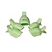 JACKY 5Pcs Toenail Soak Off Clip Caps Nail Art Tips Clamp Remover (Green)