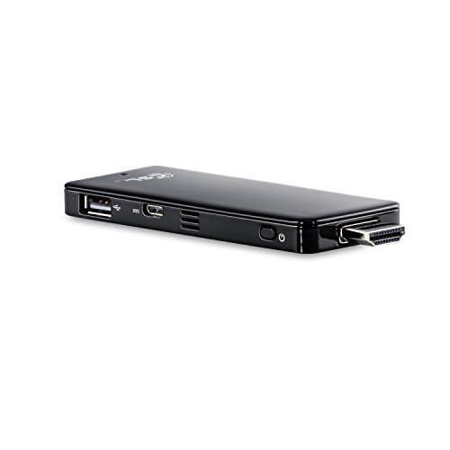 Mini PC – CSL PC on a Stick / Win 10 – Silent HDMI-Stick mit Intel QuadCore CPU 1833MHz, 32GB SSD, Intel HD Graphics, WLAN, USB, HDMI, microSD, Bluetooth, Windows 10 Home - 2