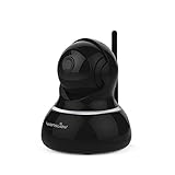 ★【IMAGE 720P HAUTE QUALITÉ】 Avec une résolution de 1280 * 720P à 25fps et des lumières infrarouges, même dans le noir, vous pouvez avoir une image claire et confortable qui peut atteindre 20 pieds. Le flux vivant peut être consulté via le logiciel iOS / Android(ne suporte pas Window Phone), le logiciel Windows PC et MAC (fonction d'enregistrement 7/24 sur PC) et les navigateurs Web http (IE, Firefox, Safari, Chrome supporté).