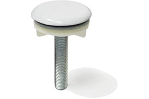 WITHOUT BRAND / GENERIC Bouchon cache-trou blanc pour bidet, lavabo, évier