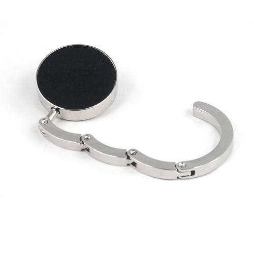 TOOGOO(R) 2 X Handtaschenhaken Wunderschoene Compact Kristallhandtaschen-Aufhaenger-Geldbeutel-Klapphalter - 3