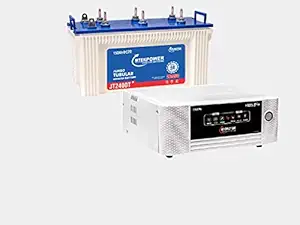 Microtek E?+ 1025+JT2400 T Tubular Inverter Battery (150 AH)