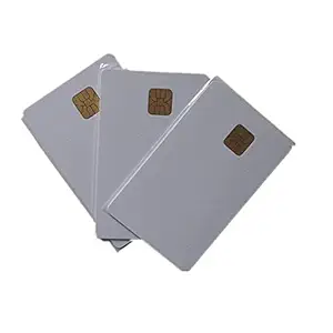 GLENEX PVC Inkjet Chip Card SLE-4428/ISSI-4428 Big Chip with Contact IC Card for EPSN Inkjet Printers (Set of 200 Cards)