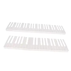 Kawn 1 Set 52 Keys Piano Keyboard Replacement Keytops Kit