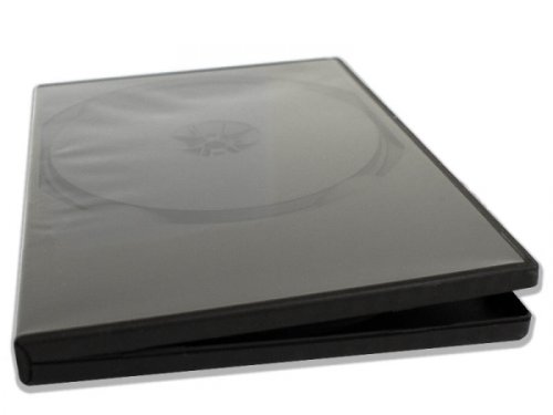 100 STK DVD HÜLLE 14MM 2 FACH ZWEIFACH 2er VIDEO STANDARD NEU – MARKENWARE - 2