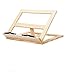 Produktbild HSDDA Hölzernes justierbares Buch-Laptop-Stand-Tablet-Leseständer-Halter (Beige)