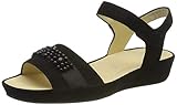  ARA Damen Capri 1228007 Plateausandalen, (Schwarz 01), 39 EU