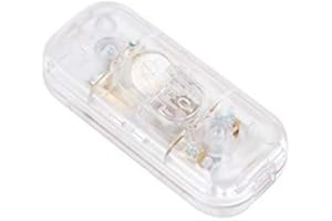 LAMORELL LIGHTDESIGN Interrupteur bipolaire Infracable Couleurs : blanc, noir et transparent (transparent)