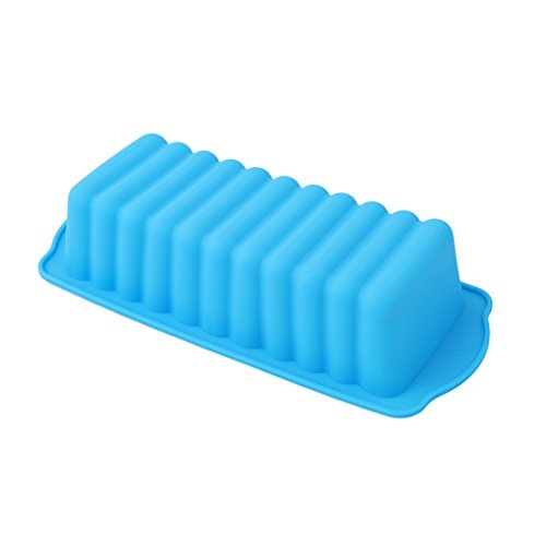 Chinget Silikon Kuchen Bakeware Form Kuchen Pan Rechteck Brot Laib Schimmel Blech - 3