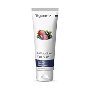 Trycone L Glutathione Face Wash Enrich with Vitamin-C for Skin Whitening, 100 Gm