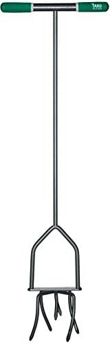 Yard Butler Twist Tiller garden cultivator & hand tiller heavy duty garden claw hand tool - ITNT-4