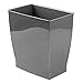 Produktbild InterDesign 64771EU Mono Abfalleimer Mülleimer - Rechteckig, Plastik, grau, 28.4 x 18.9 x 30.3 cm