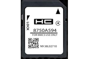 GÉNÉRIQUE SD Map GPS Navigation Europe - 2024.A Compatible with Mitsubishi - MMCS W15 W17 (A594)