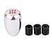Generic Universal Auto Car Manual Gear Lever Stick Red Shift Knob Silver RS.650.00