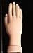 Ewin24 1pcs Hot Good Movable Nail Art Practice Soft Plastic Flectional Training Model Hand