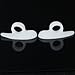 1 Pair of Gel Toe Crests/Props/Cushions with Loop---White