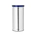 Produktbild Brabantia 476204 Vorratsdose Kaffeepads Senseo matt steel mit Fingerprint Proof, Deckel in blau
