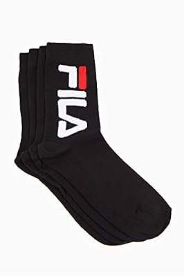 FILA Homme Sous vêtements & Maillots / Chaussettes Tennis 2-Pair, Gris, 39-42