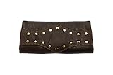 Tabaktasche Leder Braun Nieten Kavatza "Wild Thing"