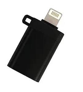Blast Inn 3.0 USB Male to Female OTG Adapter Compatible with iPhone, iPad, iPad Pro (Black)