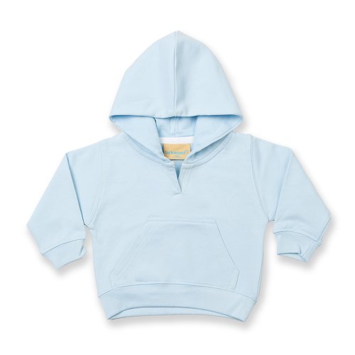 Larkwood Baby/Toddler Hooded Sweatshirt Pale Blue 18-24