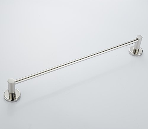 Aothpher- SUS 304 Edelstahl Handtuchhalter, verchromt, 40cm, Wandmontiertes Badezimmer Handtuchhalter & -stangen, - 3