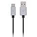 Produktbild V7 V7U3.1C-1M-ALUGR-1EC USB Typ-C-auf-A-Kabel, 1 m – grau