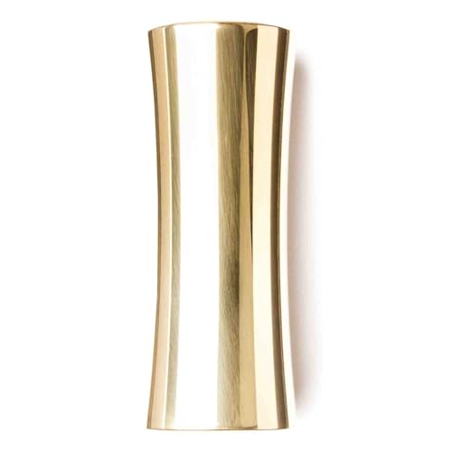 Dunlop227 Brass Slide Slide Concave In Ottone Per Chitarra - Lungo