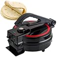 Roti Maker Chapathi Maker 10 Inch, Ideal for Making Homemade Tortillas Tacos Flatbreads,Chapati Roti, Stainless Steel Housing With Adjustable Temperature Control Non-Stick Coating