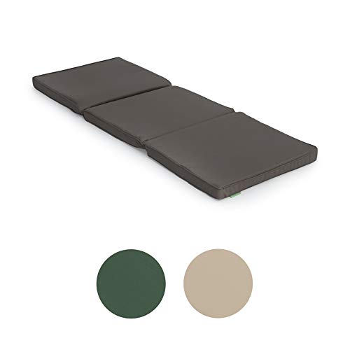 Gardenista® Water Resistant 3 Seater Bench Seat Pad Made in the UK