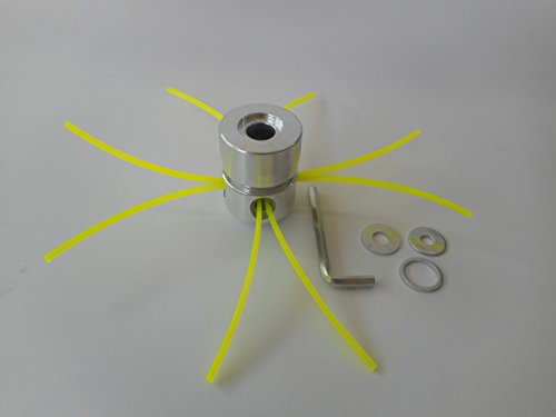 Alu Fadenkopf Mähkopf Motorsense Freischneider + 100m Mähfaden 3mm - 7