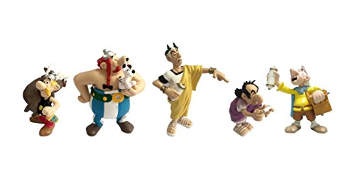 Preisvergleich Produktbild Plastoy SAS PLA60851 - Sammelfiguren, Asterix, Sichtdisplay Caesars Papyrus, 5 Figuren