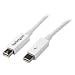 Produktbild StarTech.com Thunderbolt Kabel 3m - Stecker/Stecker - Weiß - für Apple iMac, MacBook Pro etc