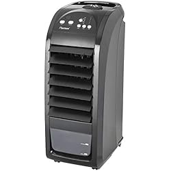 Bestron Climatiseur mobile avec télécommande, 20 h d'utilisation continue max., 70 W, Noir