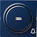 Price comparison product image GIRA 028646 Wippe Kontroll Symbol Klingel S – Blue