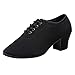 Produktbild BaZhaHei Sommer Elegante Boho Vintage Damen Frauen Mode Retro Sommer Damenschuhe Sneaker Schuhe Modern Dance Jazz Sneaker (41, Schwarz)