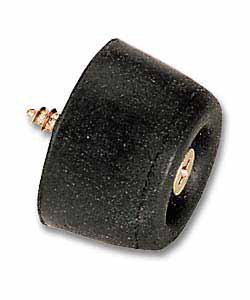 Tampon en caoutchouc avec vis